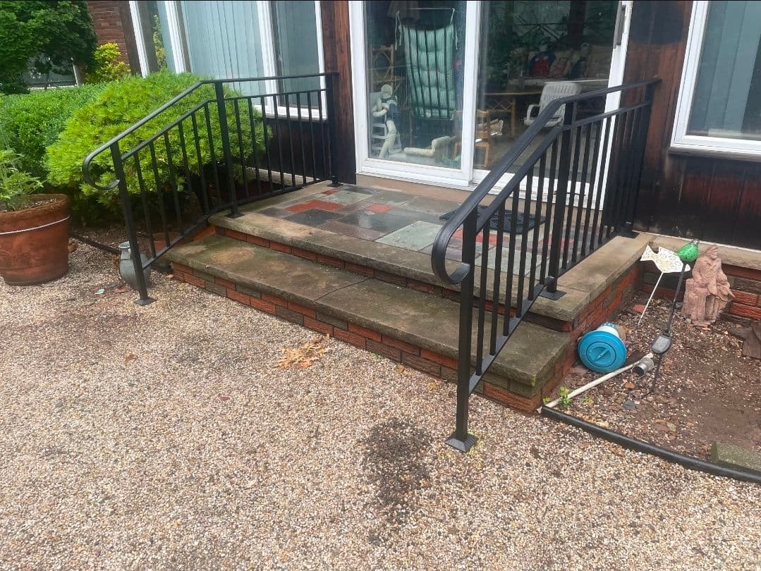 Custom Black Steel Railings Built for Safety and Clean Looks image