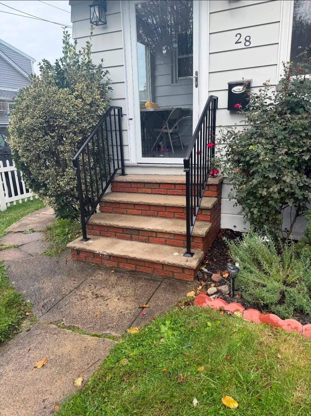 Project Front Step Railings That Look Good and Hold Up image