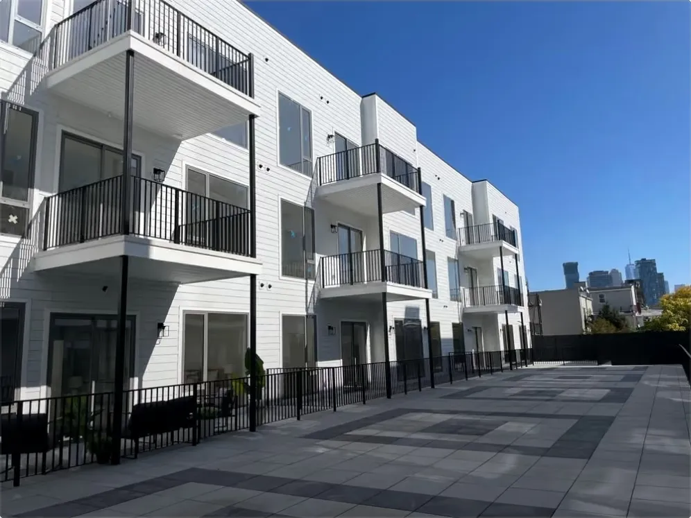 Balcony and Exterior Railing Installation at a Jersey City Luxury Complex