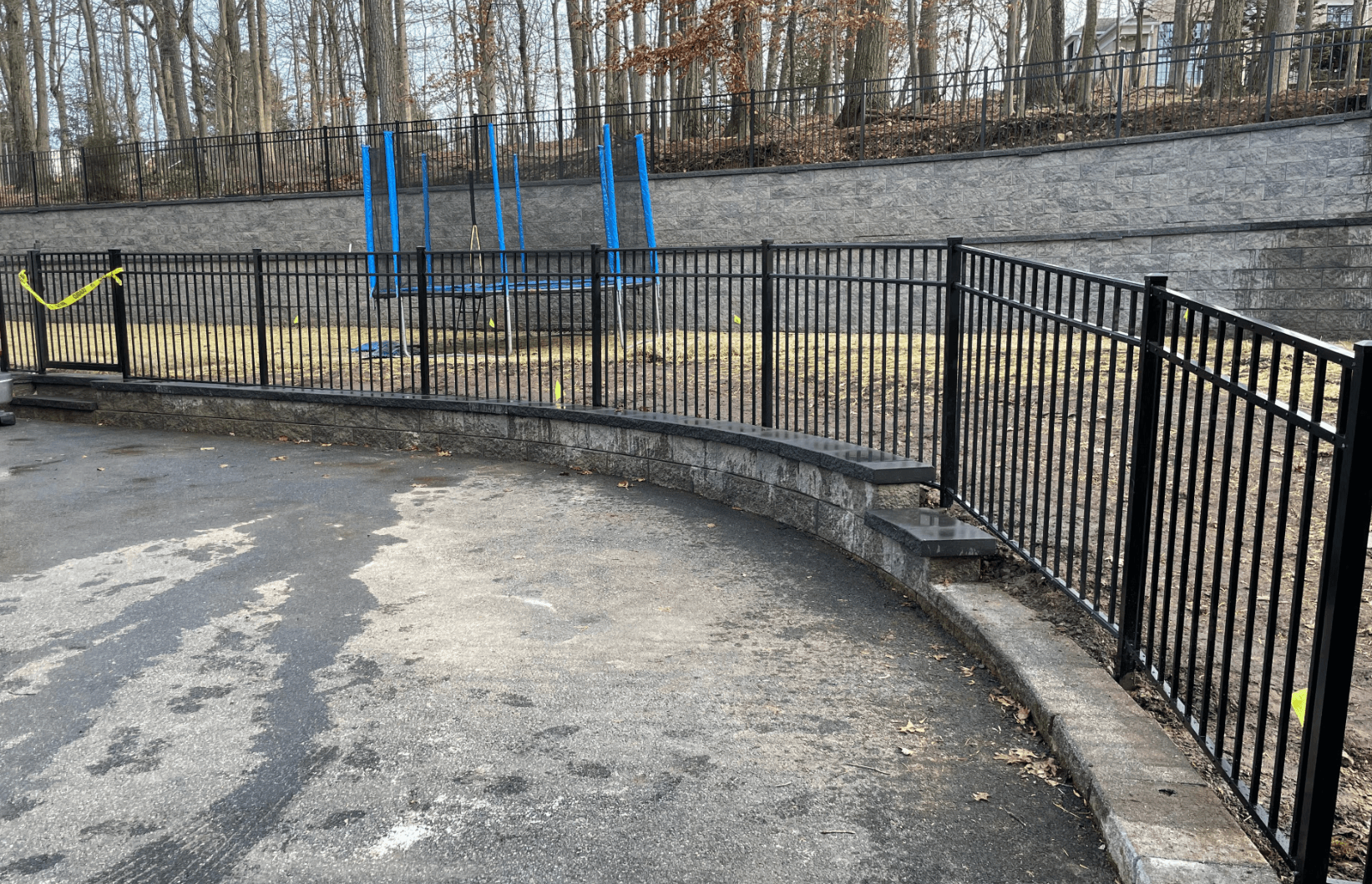 Custom Aluminum Fence Installation in River Edge NJ image